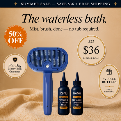 ReNu FreshFur Cool Mist Bonding™ Brush + Cleansing Mist Set