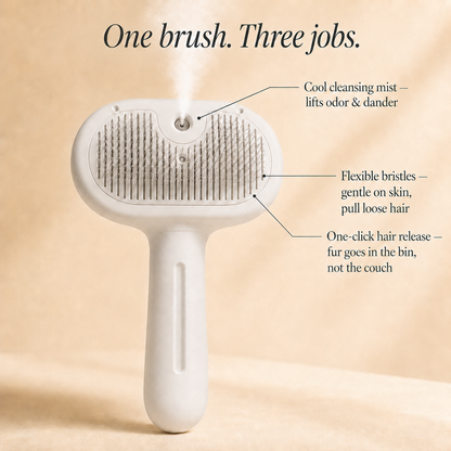 ReNu FreshFur Cool Mist Bonding™ Brush + Cleansing Mist Set