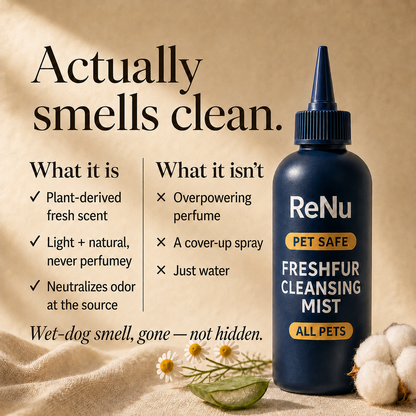 ReNu FreshFur Cool Mist Bonding™ Brush + Cleansing Mist Set