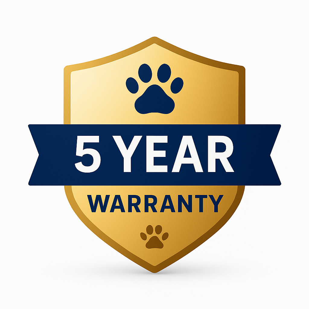 5 Year Warranty