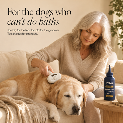 ReNu FreshFur Cool Mist Bonding™ Brush + Cleansing Mist Set