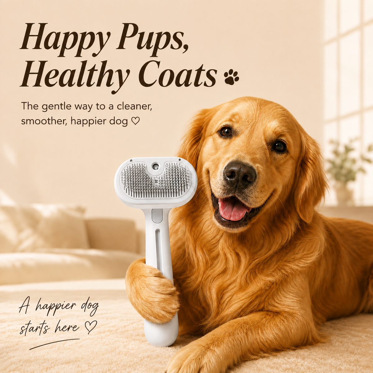 ReNu FreshFur Cool Mist Bonding™ Brush + Cleansing Mist Set
